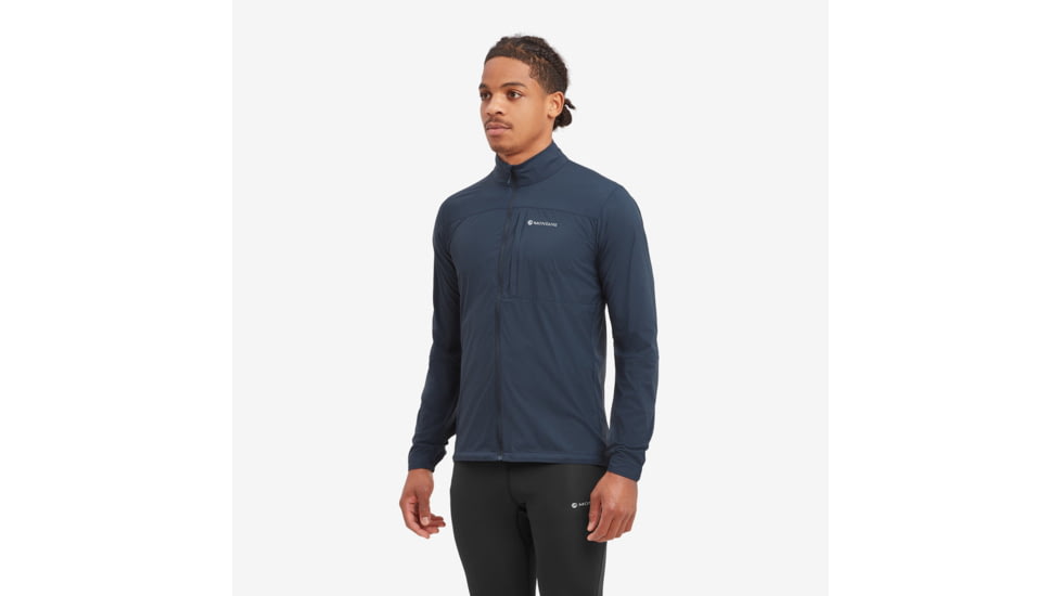 Montane Featherlite Windproof Jacket - Mens, Eclipse Blue, Medium, MFLJKECLM17
