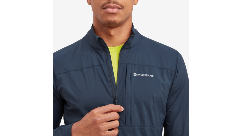 Montane Featherlite Windproof Jacket - Mens, Eclipse Blue, Medium, MFLJKECLM17