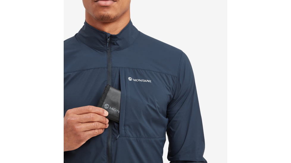 Montane Featherlite Windproof Jacket - Mens, Eclipse Blue, Medium, MFLJKECLM17