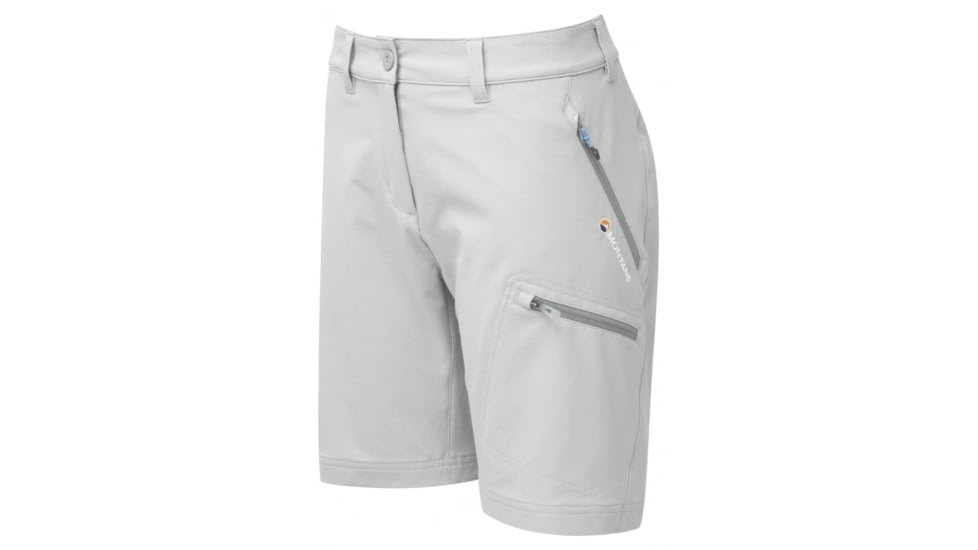 Montane Fem Dyno Stretch Shorts, Cloudburst Grey, UK8/US6/EUR34, FDSSHCLOA3