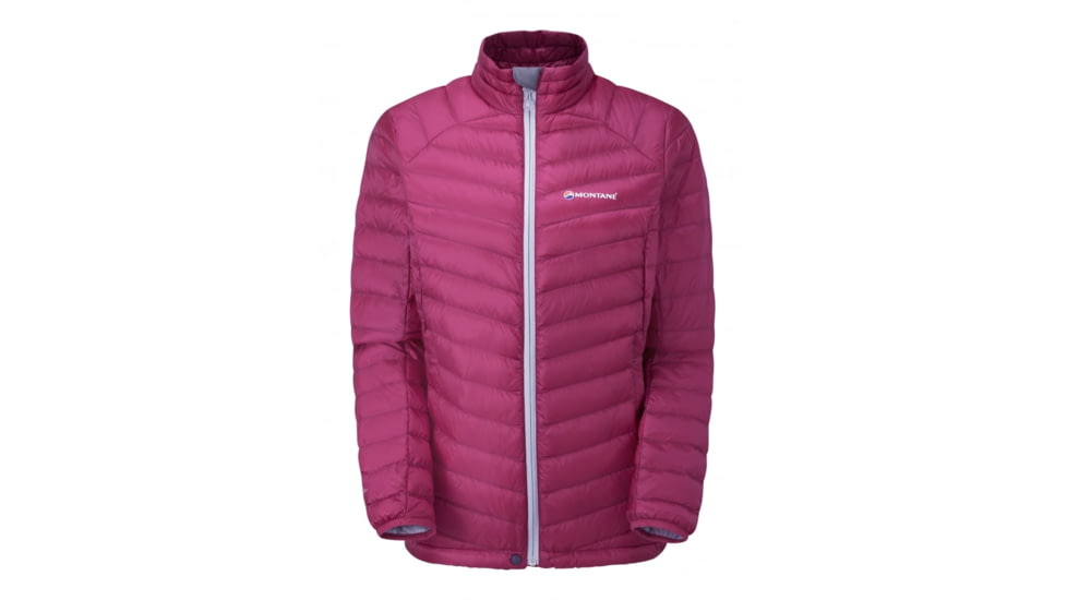Montane Fem Featherlite Down Micro Jacket, French Berry, UK16/US14/EUR42 FFDMJFREX2
