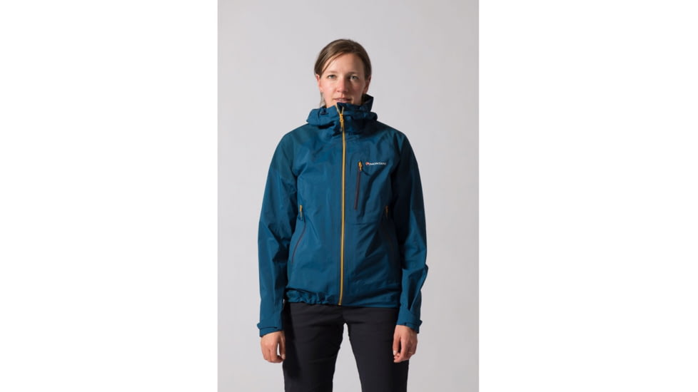 Montane Fem Fleet Jacket, Narwhal Blue, UK 12/US M/EUR 38, FFLEJNARM6