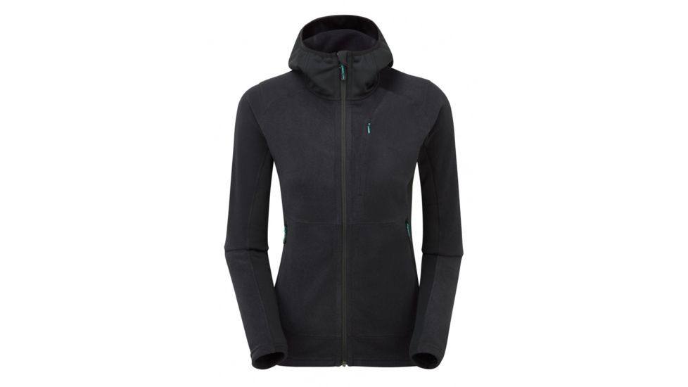 Montane Fem Fury Hoodie, Black, UK8/US6/EUR34 FFUHOBLAA4