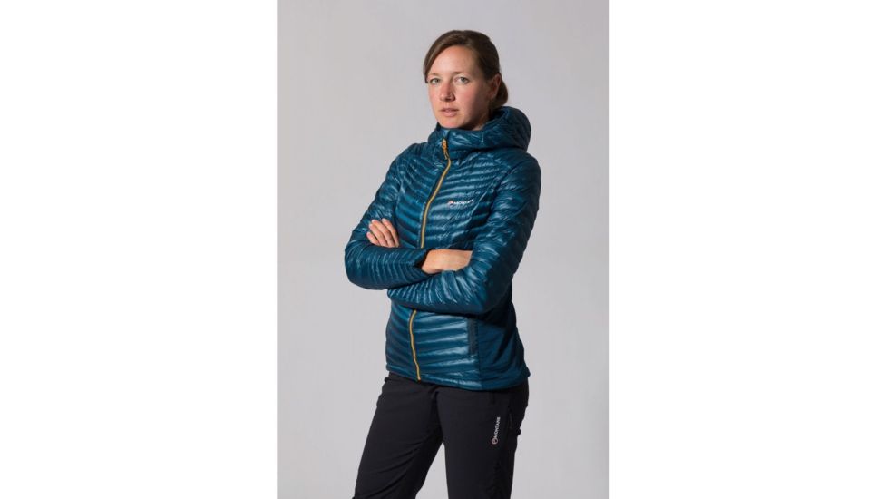 Montane Fem Phoenix Flight Jacket, Narwhal Blue, UK 8/US XS/EUR 34, FPHFJNARA6