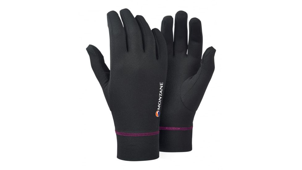 Montane Fem Powerdry Glove, Black, XS GFPOGBLAA4