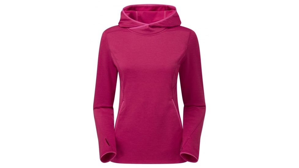 Montane Fem Sirenik Hoodie Pull-On, French Berry, UK8/US6/EUR34 FSHPOFREA3