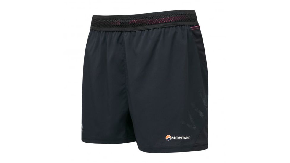 Montane Fem Snap Shorts, Black, UK8/US6/EUR34, FSNSHBLAA5