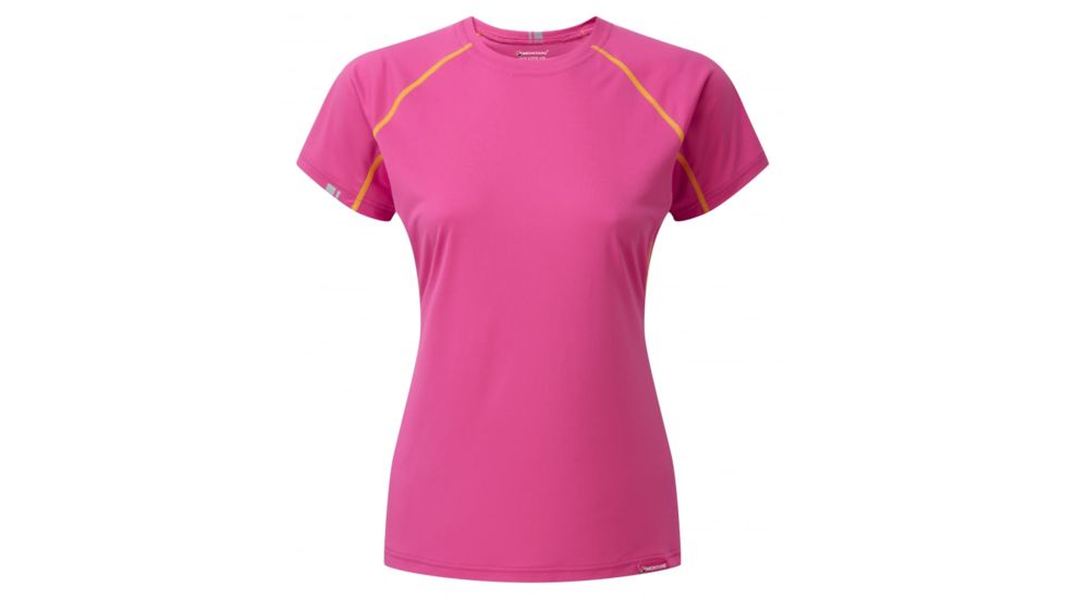 Montane Fem Sonic T-Shirt, Dolomite Pink, UK10/US8/EUR36 FSSTSDOLB3