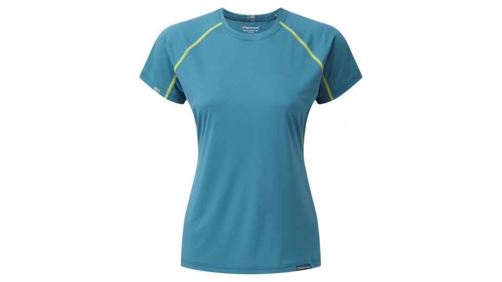 Montane Fem Sonic T-Shirt, Zanskar Blue, UK12/US10/EUR38 FSSTSZANM3