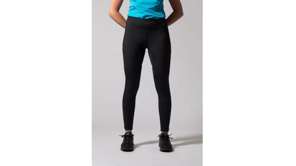 Montane Fem Trail Series Thermal Tights, Black, UK 8/US XS/EUR 34, FTSTTBLAA6