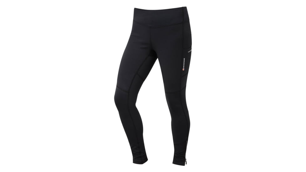 Montane Fem Trail Series Thermal Tights, Black, UK 8/US XS/EUR 34, FTSTTBLAA6