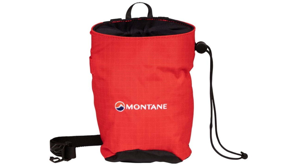 Montane Finger Jam Chalk Bag, Flag Red, One Size, PFJCBFLAO09