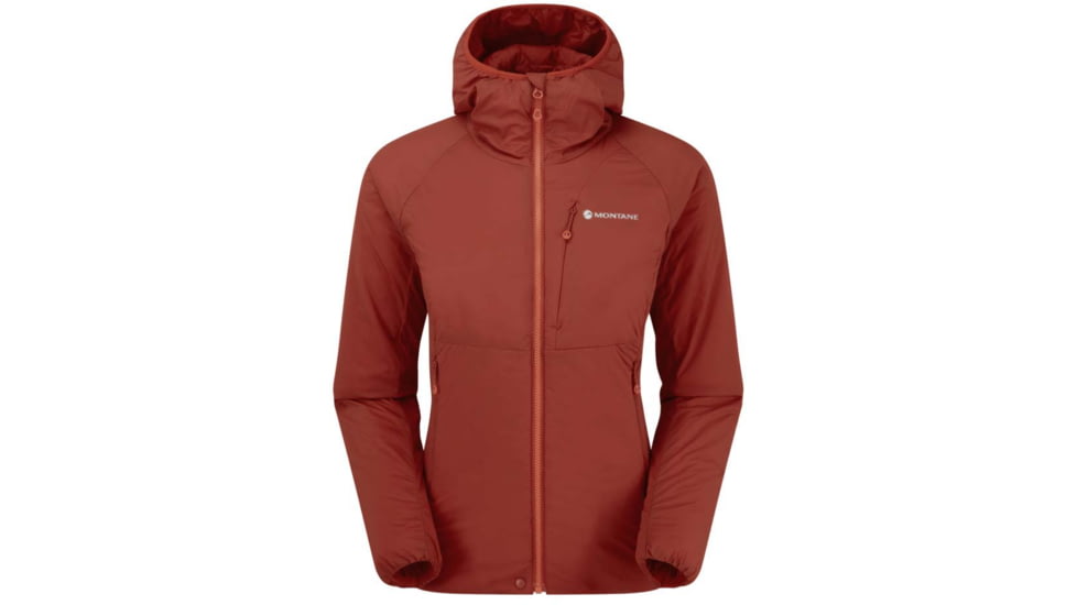 Montane Fireball Jacket - Womens, Uluru Red, Medium, FFIRJULUM12