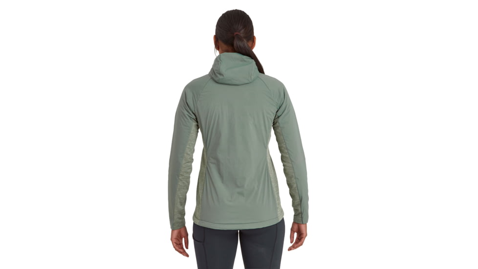 Montane Fireball Lite Hoodie - Womens, Eucalyptus, Medium, FFILHEUCM14