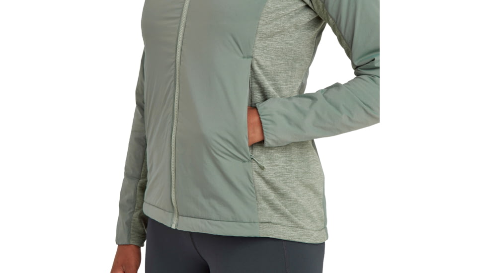 Montane Fireball Lite Hoodie - Womens, Eucalyptus, Medium, FFILHEUCM14