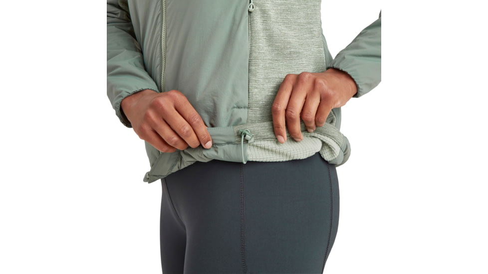 Montane Fireball Lite Hoodie - Womens, Eucalyptus, Medium, FFILHEUCM14