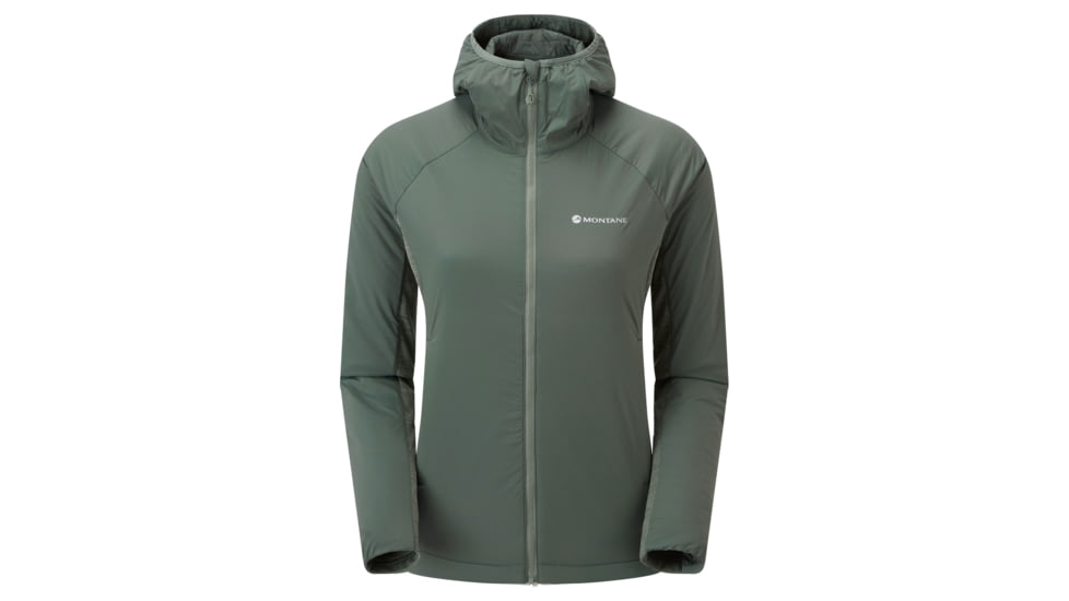 Montane Fireball Lite Hoodie - Womens, Eucalyptus, Medium, FFILHEUCM14