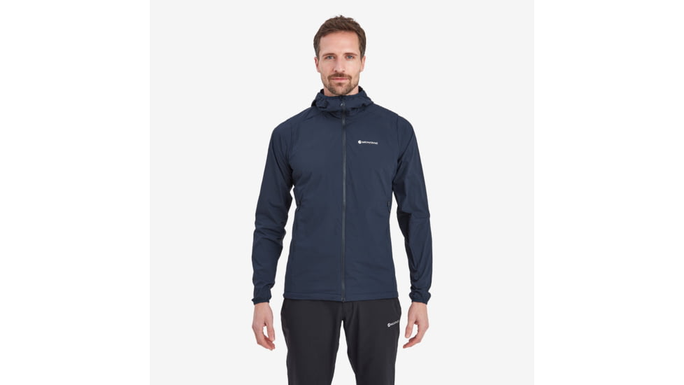 Montane Fireball Nano Hooded Jacket - Men's, Large, Eclipse Blue, MFBNHECLN15