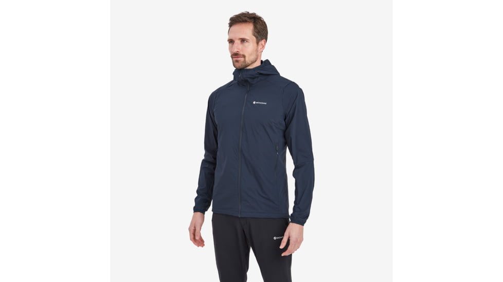 Montane Fireball Nano Hooded Jacket - Men's, Large, Eclipse Blue, MFBNHECLN15