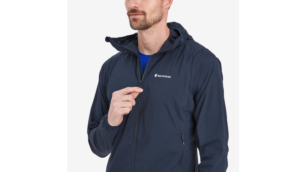 Montane Fireball Nano Hooded Jacket - Men's, Large, Eclipse Blue, MFBNHECLN15
