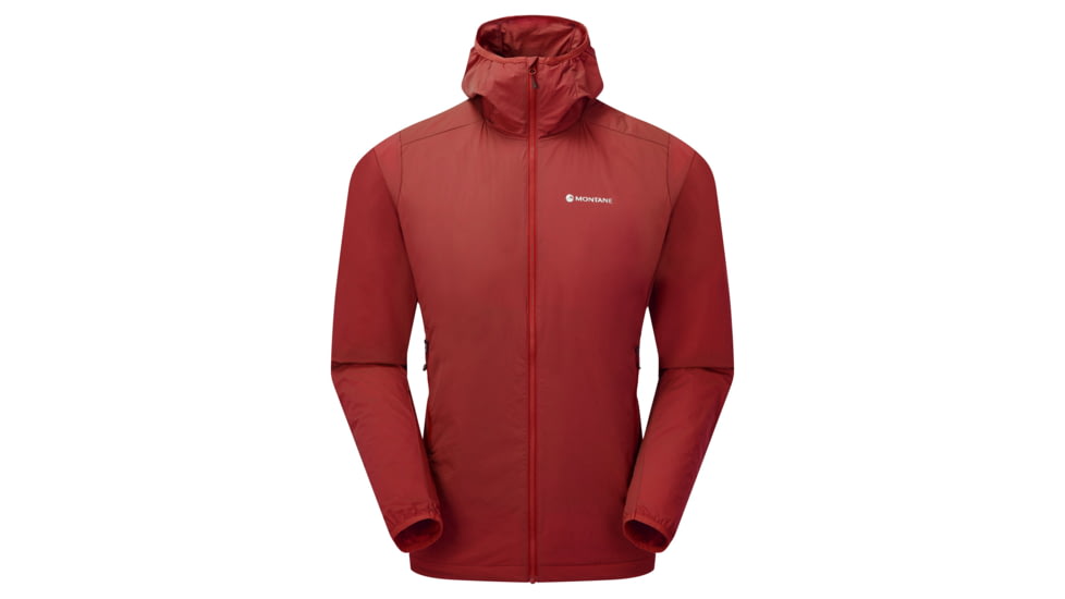 Montane Fireball Nano Hooded Jacket - Mens, Large, Acer Red, MFBNHACRN15