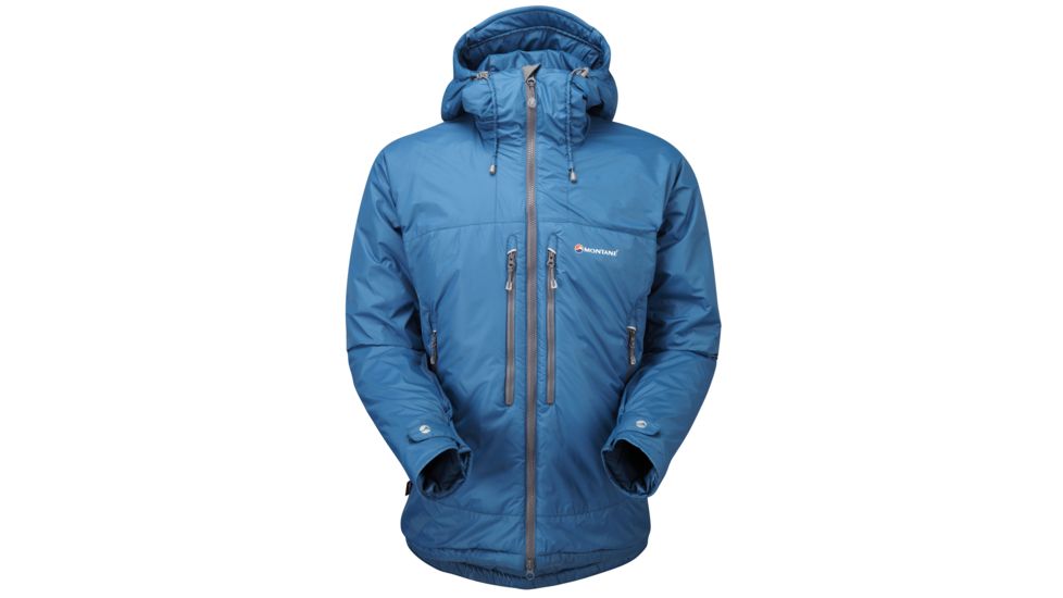 Montane Flux Jacket - Men's-Medium-Moroccan Blue/Graphite