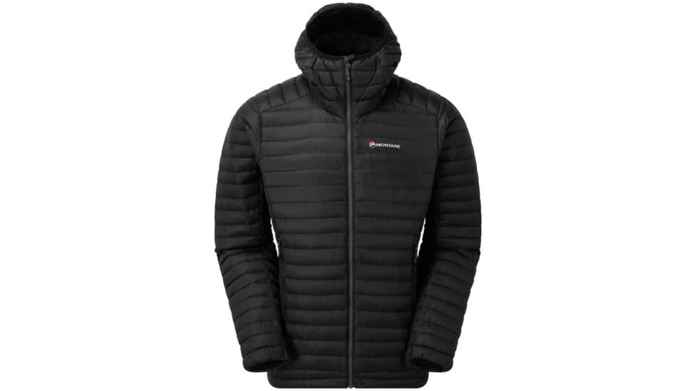 Montane Flylite Down Jacket - Mens, Black, Small, MFLYJBLAB10