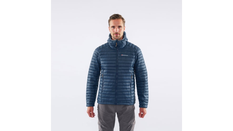 Montane Flylite Down Jacket - Mens, Orion Blue, Extra Large, MFLYJORIX10