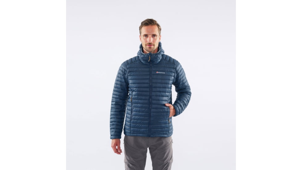 Montane Flylite Down Jacket - Mens, Orion Blue, Extra Large, MFLYJORIX10