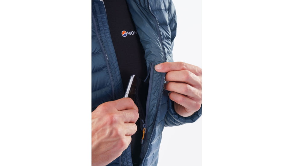 Montane Flylite Down Jacket - Mens, Orion Blue, Extra Large, MFLYJORIX10