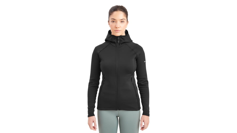Montane Fury Hoodie - Womens, Black, Medium, FFRYHBLAM15