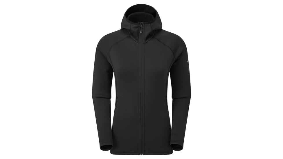 Montane Fury Hoodie - Womens, Black, Medium, FFRYHBLAM15