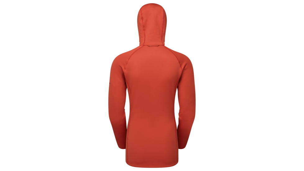 Montane Fury Hoodie - Womens, Saffron Red, Large, FFRYHSAFN16