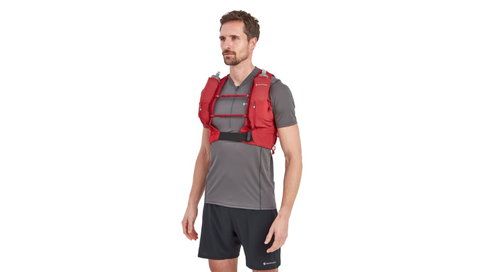 Montane Gecko VP 12 + Vests, Acer Red, Medium, PGP12ACRM15