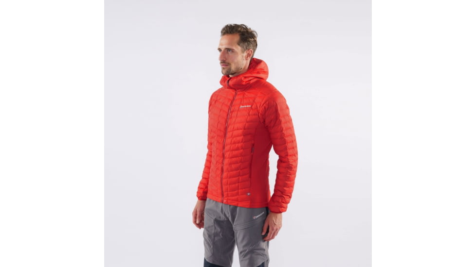 Montane Icarus Stretch Jacket - Mens, Alpine Red, Small, MICSJALPB10