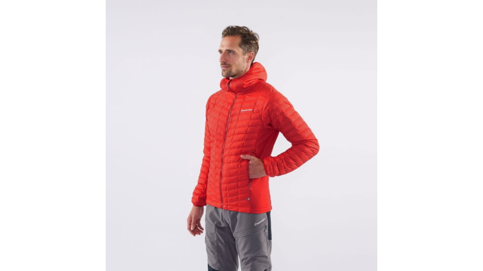Montane Icarus Stretch Jacket - Mens, Alpine Red, Small, MICSJALPB10