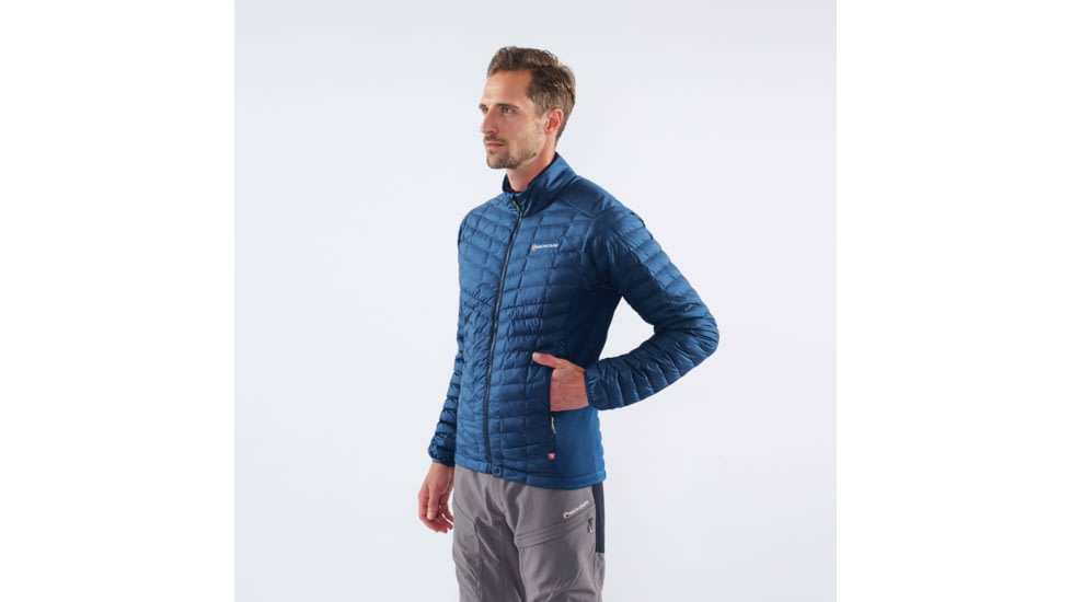 Montane Icarus Stretch Micro Jacket - Mens, Narwhal Blue, Medium, MICSMNARM10