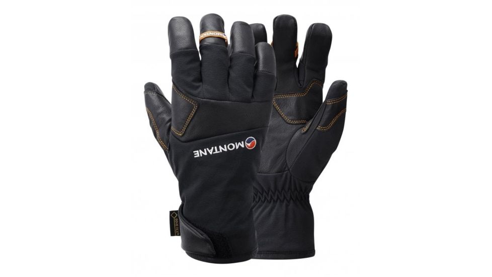 Montane Ice Grip Glove, Black, Small, GICGGBLAB6