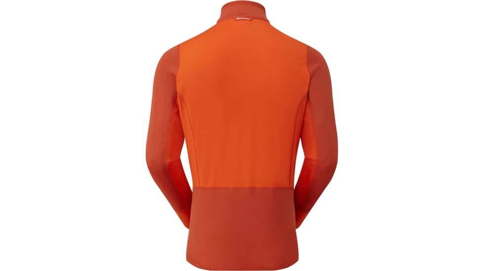 Montane Iridium Hybrid Pull-On Jacket - Mens, Firefly Orange, Medium, MIHPOFIRM6