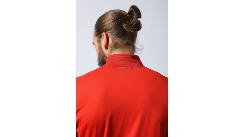 Montane Iridium Hybrid Pull-On Jacket - Mens, Firefly Orange, Medium, MIHPOFIRM6