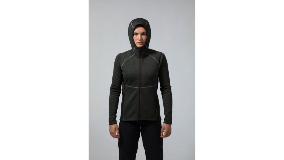 Montane Isotope Hoodie - Womens, Charcoal, Extra Small, FISHOCHAA08