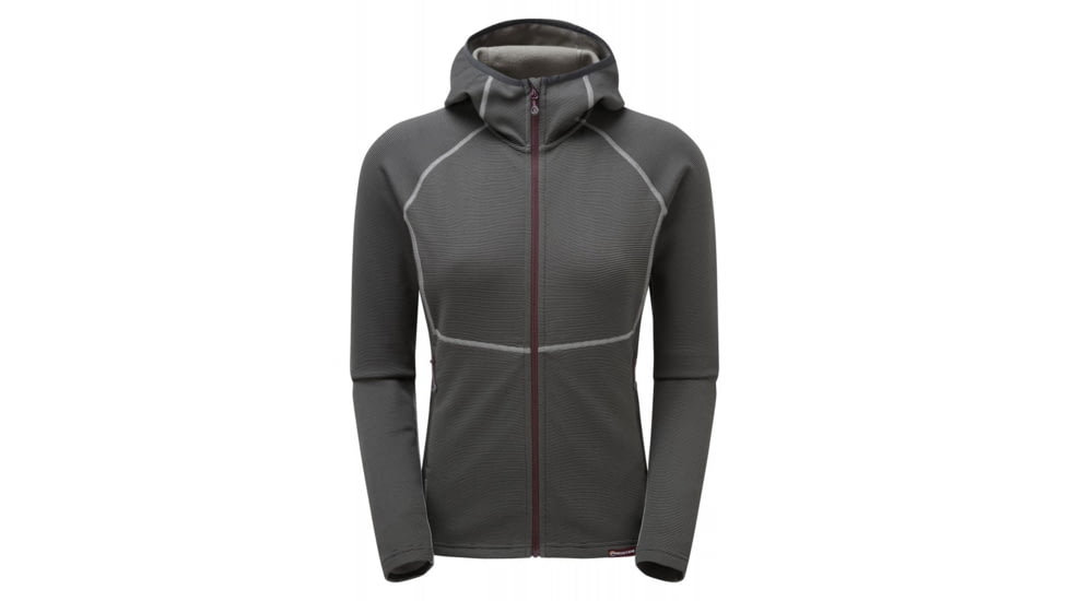 Montane Isotope Hoodie - Womens, Charcoal, Extra Small, FISHOCHAA08