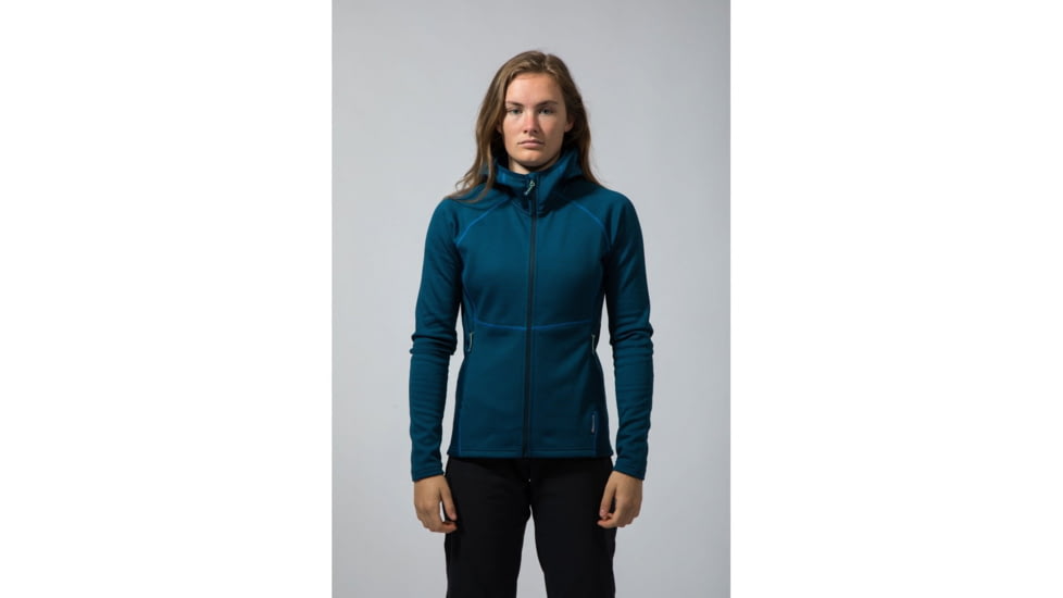 Montane Isotope Hoodie - Womens, Narwhal Blue, Medium, FISHONARM08