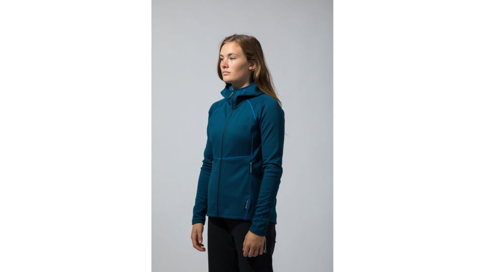 Montane Isotope Hoodie - Womens, Narwhal Blue, Medium, FISHONARM08