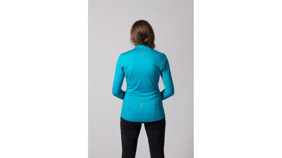 Montane Katla Pull-On Midlayer - Womens, Cerulean Blue, Extra Small, FKAPOCERA6