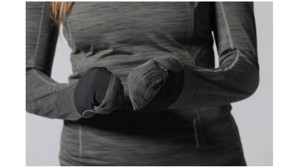 Montane Katla Pull-On Midlayer - Womens, Stratus Grey, Extra Small, FKAPOSTRA6