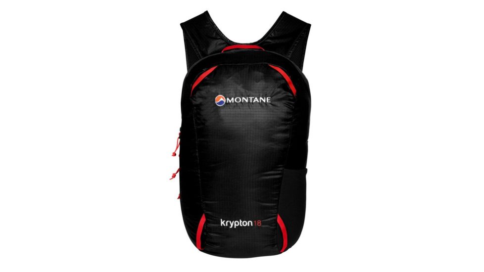 Montane Krypton Day Pack, 18 L, Black, One Size, PKR18BLAO07