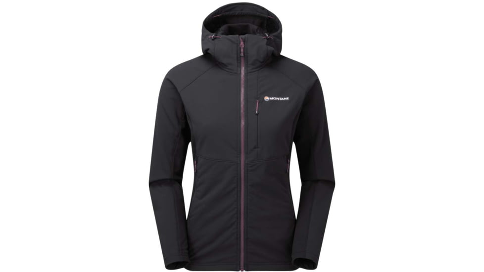 Montane Krypton Hoodie - Womens, Black, Small, FKRYHBLAB12