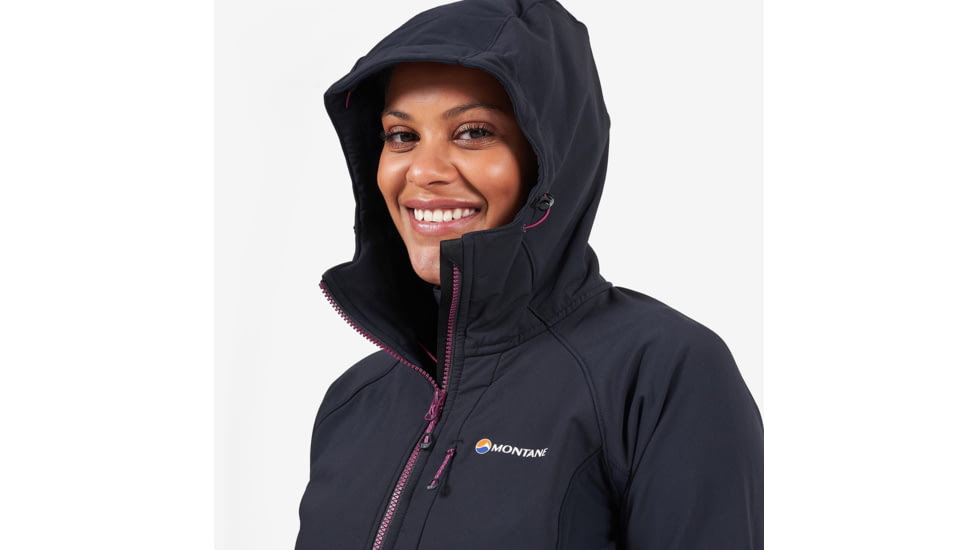 Montane Krypton Hoodie - Womens, Black, UK16/EUR42/US12/XL, FKRYHBLAX12