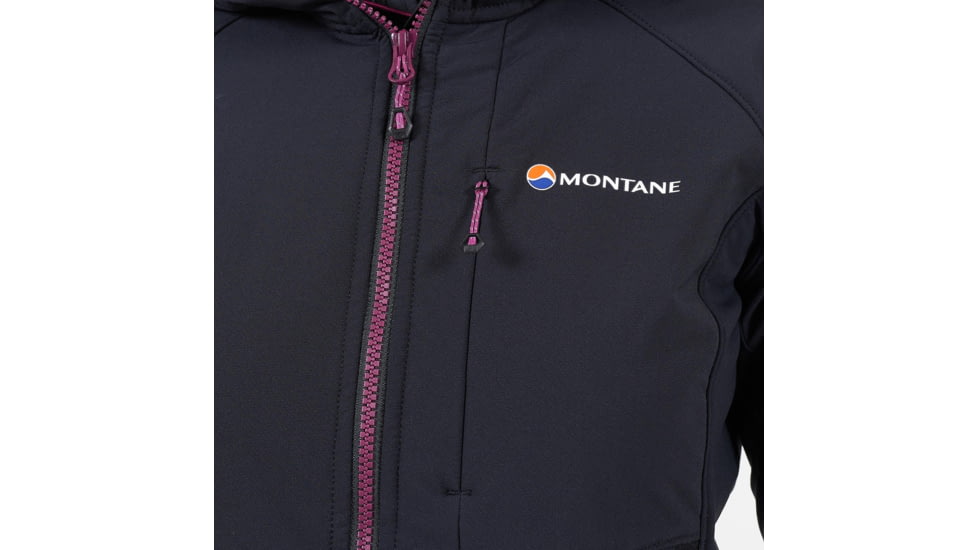 Montane Krypton Hoodie - Womens, Black, UK16/EUR42/US12/XL, FKRYHBLAX12